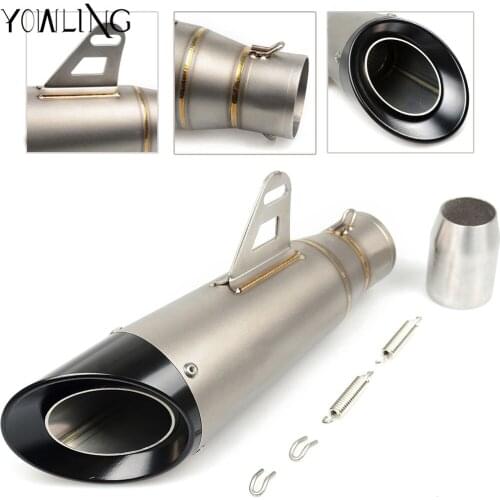 Universal 36-51MM motorcycle GP Exhaust scooter exhaust muffler Muffler Exhaust Escape FOR BMW yamaha Kawasaki honda Suzuki GSXR