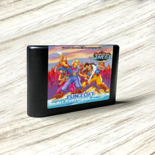 The Pirates of Dark Water - EUR Label Flashkit MD Electroless Gold PCB Card for Sega Genesis Megadrive Video Game Console