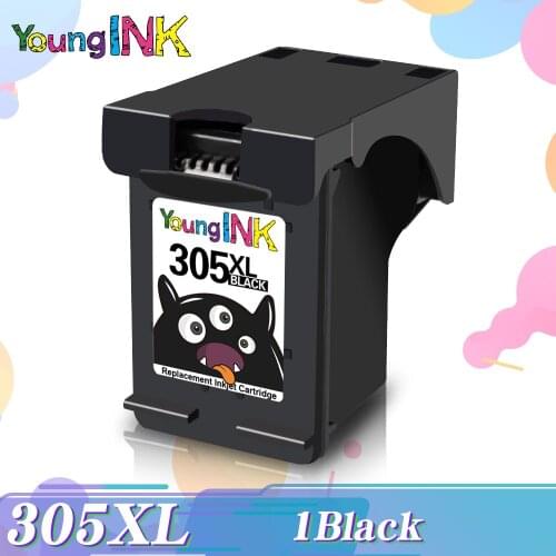 Remanufactured replacement For HP 305 XL 305xl hp305 youngink Ink Cartridge For HP DeskJet Plus 4110 4120 6010 6020 6030 Printer