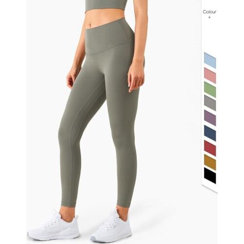 Womens Pants Gym Yoga Sport High-waisted Tights Seamless Leggings Breathable Quick Dry Gym Clothing Sportswear Push Up Joggers