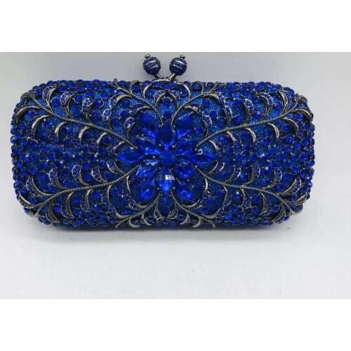 New Fashion Women Crystal Prom Clutch Purse Diamond Wedding Handbag Bridal Purse Clutches Wedding Bags Luxury Bag for Women gift