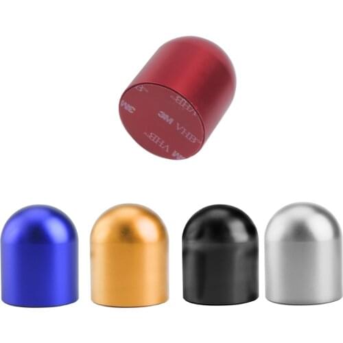 1pc Round Head Sharp Head Anti-theft Hole Protecter Car Sticker Rear Collision Protection Cone Tail Accessories Car Styling