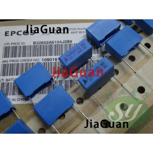20PCS NEW EPCOS B32652A6104J 0.1UF 630V PCM15 104/630V p15mm 100NF B326520.1uf/630V 100nf/630V U1630V