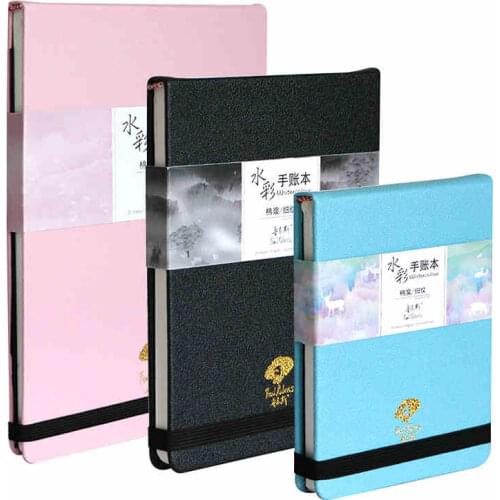 300g/m2 Cotton Professional Watercolor Paper 20Sheets Hand Painted Watercolor Book for Artist Student Art Supplies