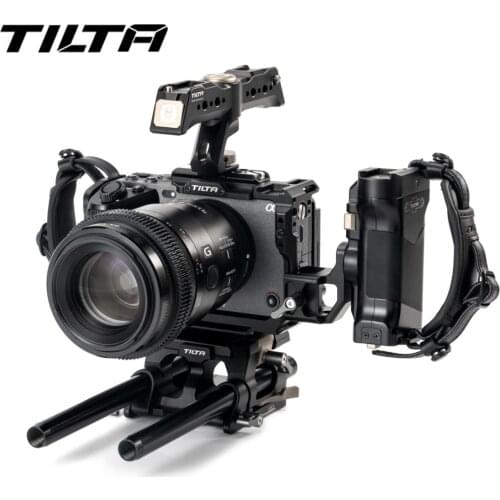 Tilta FX3 Camera Cage Armor for Sony FX3 camera TA-T13-A-B Dslr rig Kit 15mm Baseplate V mount side focus handle lightweight kit
