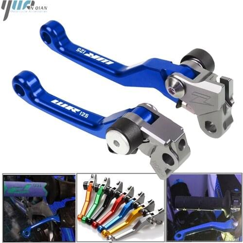 For HUSQVARNA WR125 WR 125 2013 Motocross CNC Aluminum Dirt Bike Pit bike Pivot Handle Lever Brake Clutch Levers Accessories