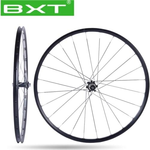 BXT 27.5er 29er MTB Mountain Bike Wheelsets 4 Bearing Hub Bike Parts Bike Aluminum Alloy Wheel 29Sets 28Holes Cycling Wheels