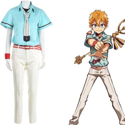 Halloween Cosplay Anime Toilet-Bound Jibaku Shounen Hanako Kun Cosplay Costume costume made