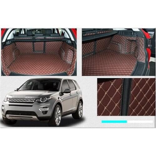 Best quality! Special trunk mats for Land Rover Discovery Sport 5 seats 2018-2014 durable boot carpets cargo liner,Free shipping