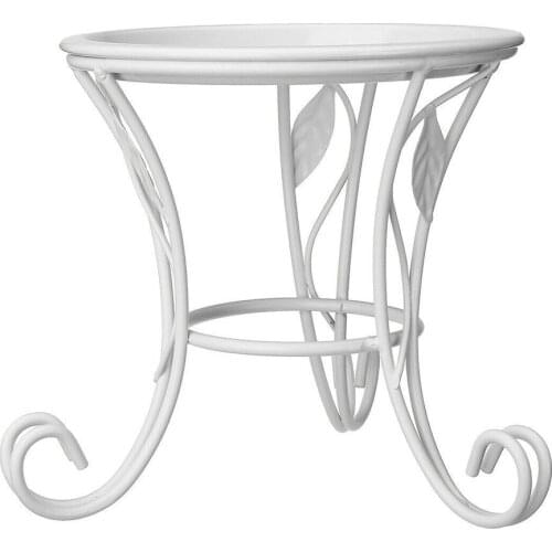 Small Mini Metal Pot Stand Plants Stand Flower Stand Balcony Pot Outdoor For Living Holder Succulent Indoor Garden Room G2G8