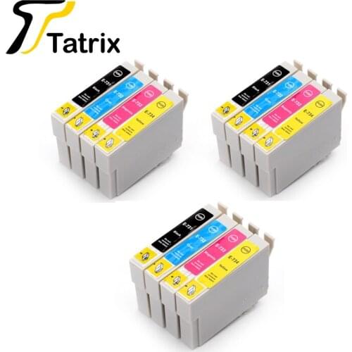 Tatrix 3 Sets For Epson Ink Cartridge T0731 T0732 T0733 T0734 For Epson Stylus C79 C90 C92 C110 CX3900