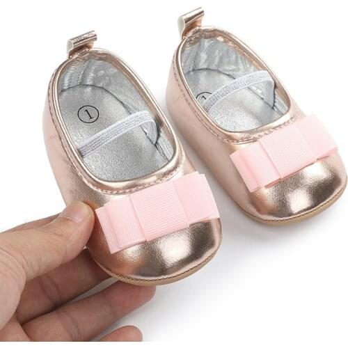 2021 Brand New Toddler Baby Girls Shoes Shoes Soft Sole Crib Shoes Spring Autumn First walkers 0-18M