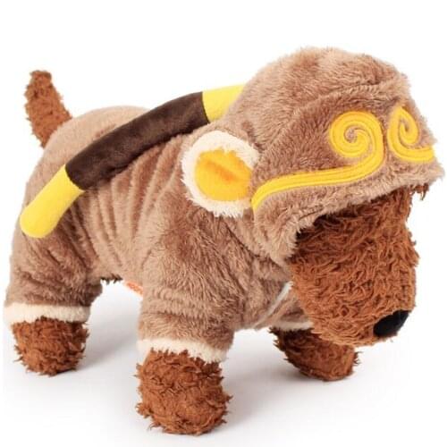 Dog dress Pet clothes autumn winter warm small dog puppy cosplay winceyette winceyette dog clothes