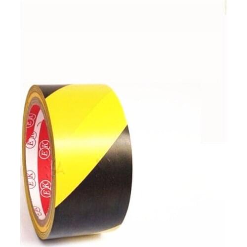 Warning Wear Waterproof Tape PVC Floor Parking Llot Marking The Fire Zebra line 40MM * 17M