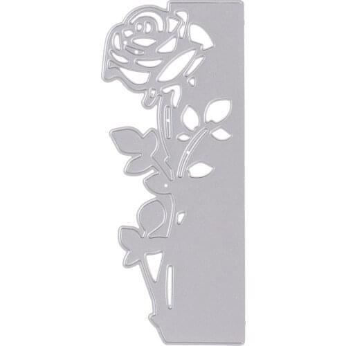 Rose Cutting Dies Scrapbooking Scrapbooking Stencil Template Photo Album Cards Making Paper Embossing Craft DIY Tool 3D Rose Die