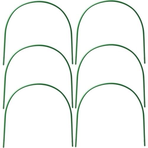 Plant Frame Brackets Growth Tunnel Support Arch 0.8mm Steel Pipe Greenhouse Household Balcony Planting Rack Garden Accessories