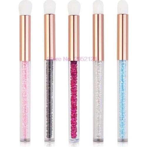 200pcs Crystal Eyelash Cleaning Brush Washing Makeup Brush Eyelash Lash Extensions Eyelash Cleaner Brush Skin Care Makeup Tools