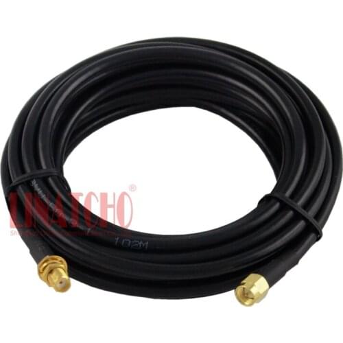 5 meters 50ohm coaxial rg58 SMA female to SMA male connectors sma antenna extension jumper cable