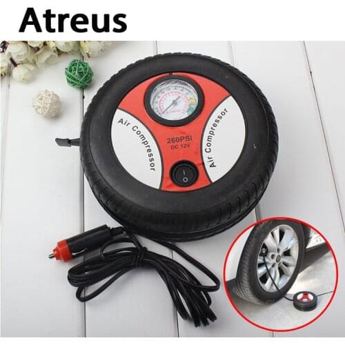 Atreus Car Styling Tire Inflation Pump Tire pressure monitoring for VW Polo Passat b5 b6 b7 golf 4 7 5 t5 Touran Toyota Corolla