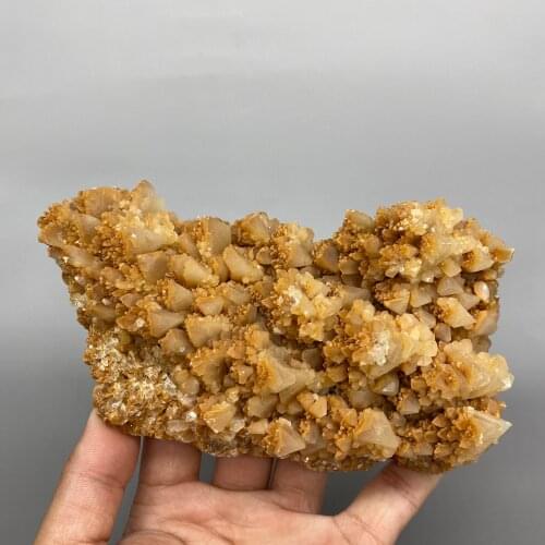 Big! 530g natural Orange Calcite mineral specimen stones and crystals healing crystals quartz gemstones free shipping