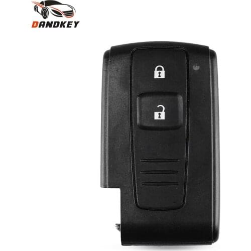 Dandkey 2+1 Buttons For Toyota Prius 2004 2005 2006 2007 2009 Corolla CHR Yaris Rav4 Auris Key Case Shell Replacement Smart Key
