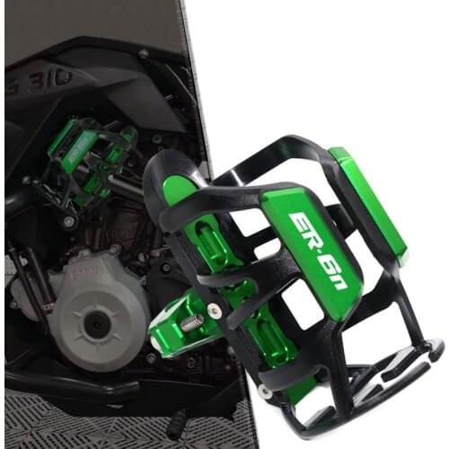 For KAWASAKI ER6N ER-6N er6nhigh quality Motorcycle CNC Beverage Water Bottle Drink Cup Holder Mount