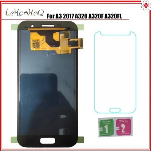 For Samsung Galaxy A3 2017 A320 A320F A320FL A320Y LCD Display Touch Screen Digitizer Assembly For samsung A320 TFT Adjust LCD