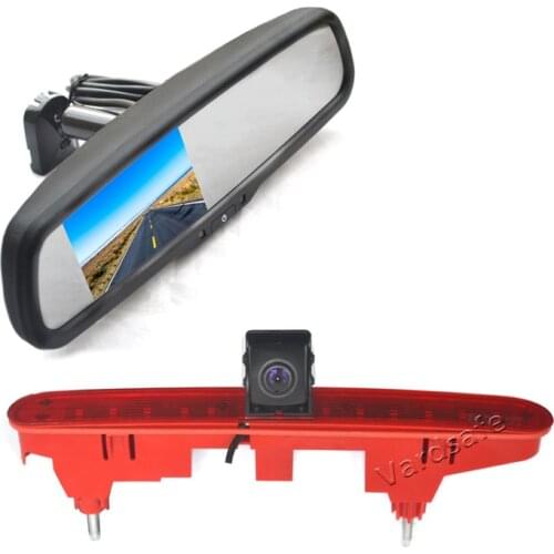 Vardsafe VS688R Reversing Camera & Replacement Rear Mirror Monitor for Citroen Berlingo Peugeot Partner (2008-2018)
