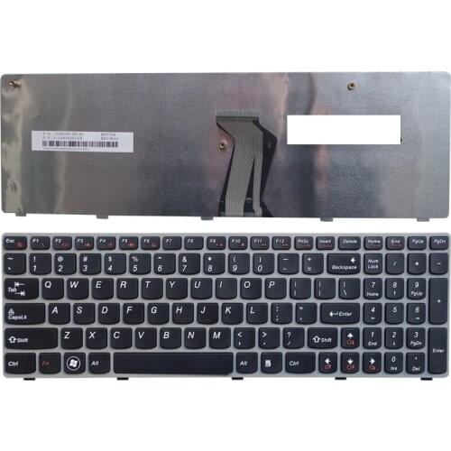 US Gray New English Replace laptop keyboard For Lenovo G570 Z560 Z560A Z560G Z565 G575 G770 G575GX