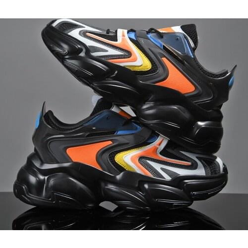 Good Quality Trendy Chunky Sneakers Men Height Increasing Men Casual Shoes Couple Designers Men Brand Sneakers Zapatillas Hombre