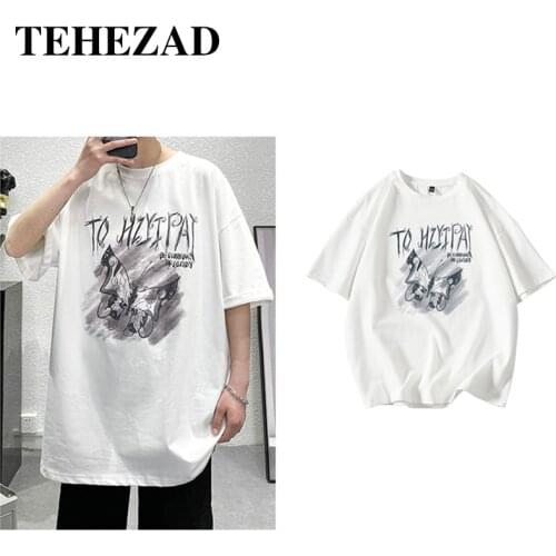 Neutral Style Couple 2021 Summer T-Shirt Mens Short-Sleeved Japanese Loose O-Neck Large Size T-Shirt Women Short-Sleeved