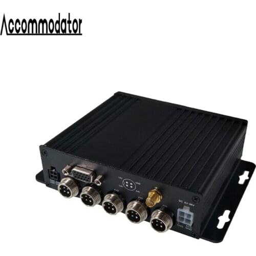 H.264 /H.265AHD 4 channel Truck Bus Taxi 1080PMobile DVR