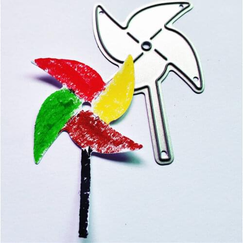 Small Windmills Craft Metal Cutting Dies for card DIY Decoration Scrapbooking Stencil Paper Craft Album template Dies