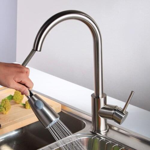 Brushed stainless steel kitchen sink package thickened manual trough single trough kitchen sink sink