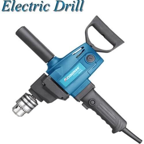 1200W Electric Drill Multi-function Aircraft Drilling High Power Mixer Paint Mixing Household Power Tools AT3215A