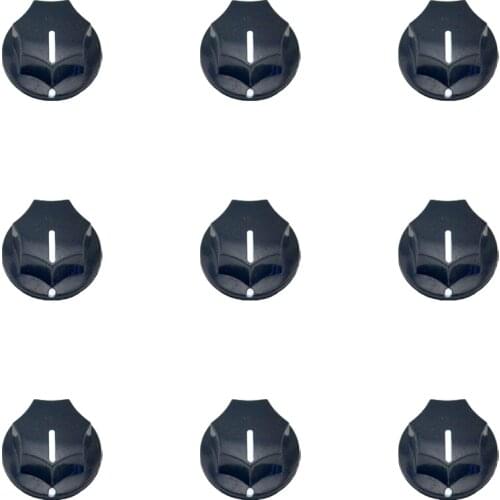 New 12PCS/Lot Guitar Effects Pedal Knob 1/4" Shaft Screw Free Shipping