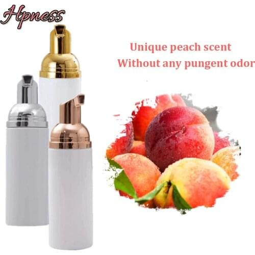 60ml No Stimulation Fruit Scent Eyelash Extensions Shampoo Pump Design Eye Lash Cleaning Foam Makeup Brush Free Shipping