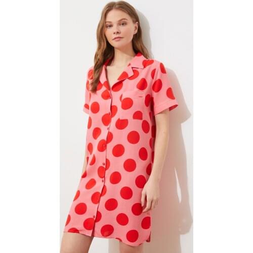 Trendyol Rabbit Pattern Woven Dress THMSS21EL3385