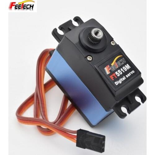 FEETECH FT5519M Waterproof 19kg high torque coreless motor digital Metal servo for rc Car traxxas/HPI racing/Kyosho