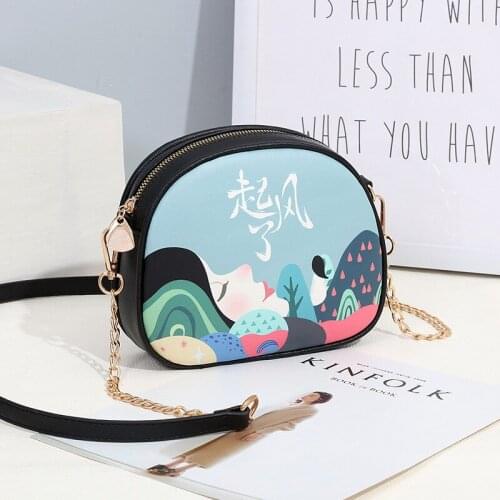 081618 newhotstacy lady shoulder bag female cartoon messenger bag