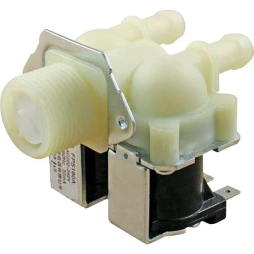 1PC Universal Water Double Inlet Valve Replacement for Washing Machine Laundry Home Electrical Appliance Accessories Parts