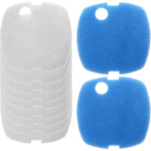 10pcs Aquarium Filter Pads for sunsun HW-302/505A Canister Filter Cask 85DA