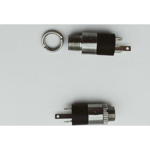 10pcs brass 3.5mm Female Headphone Plug Stereo Audio Panel Mount Connector