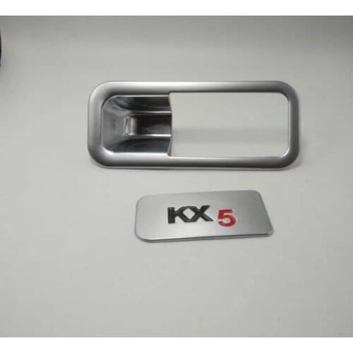 2pcs Chrome Lockers door handle cover style Car Automotive interior car window trim For Kia Sportage Kx5 2015-2018
