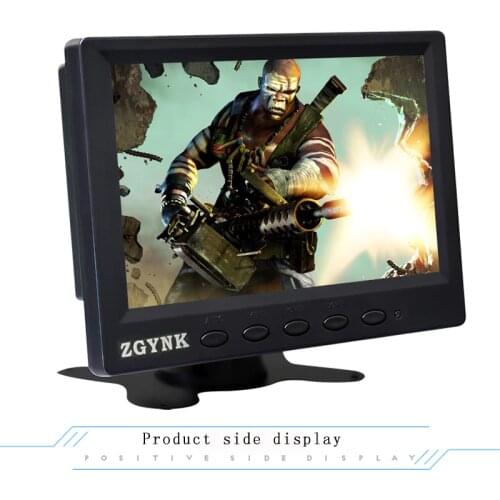 7 inch LED portable HD monitoring device HDMI computer LCD industry mini display USB multimedia function