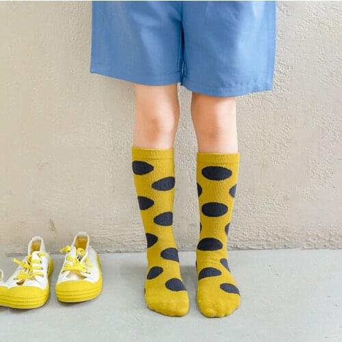 Childrens Socks Spring Summer New Combed Cotton Socks Trend Boy Socks Girls Socks Womens Socks Set Socks High