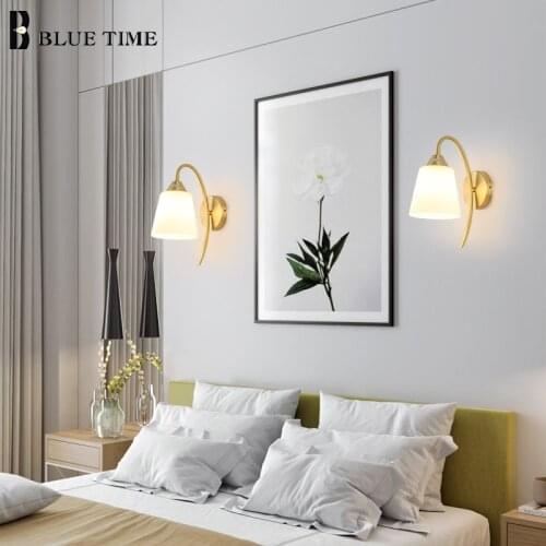 Home Lights Modern Led Sconce Wall Light Bedside Light For Living room Bedroom Study room Dining room Indoor Wall Lamp Fixtures