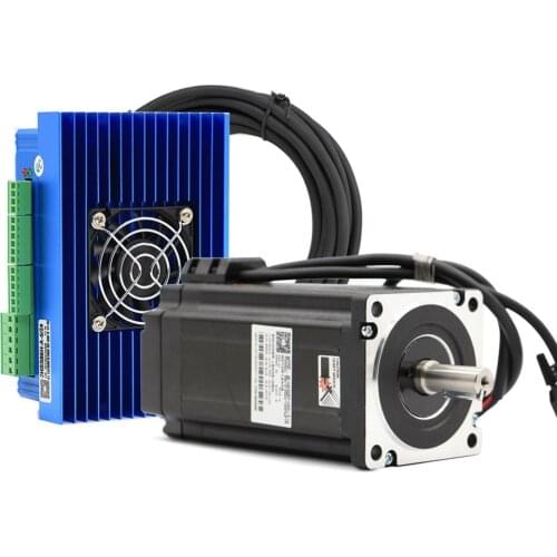 CNC Nema 34 Closed Loop motor 86J18156EC 12N.m 2-phase Hybrid motor driver 2HSS86H DC(40-110V) / AC(60-80V)