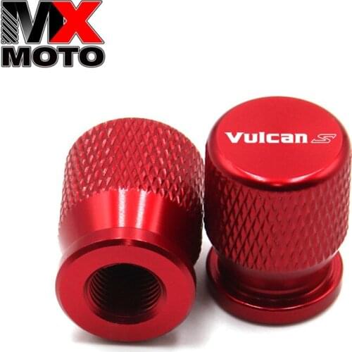 Motorcycle tire valve cover suitable for Kawasaki VULCANS 650 CNC aluminum alloy high-quality valve decorative cover vulcans