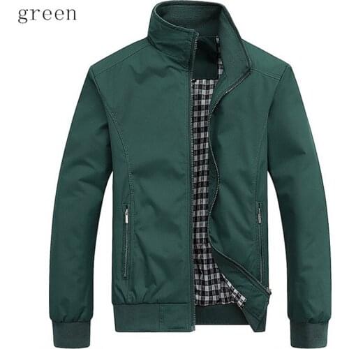 Quality High Mens Jackets Men New Casual Fashion Jacket Solid color Coats Regular Jacket Brand Coat for Male Plus size M-5XL